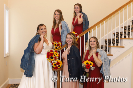 Bridesmaid Jean Jackets